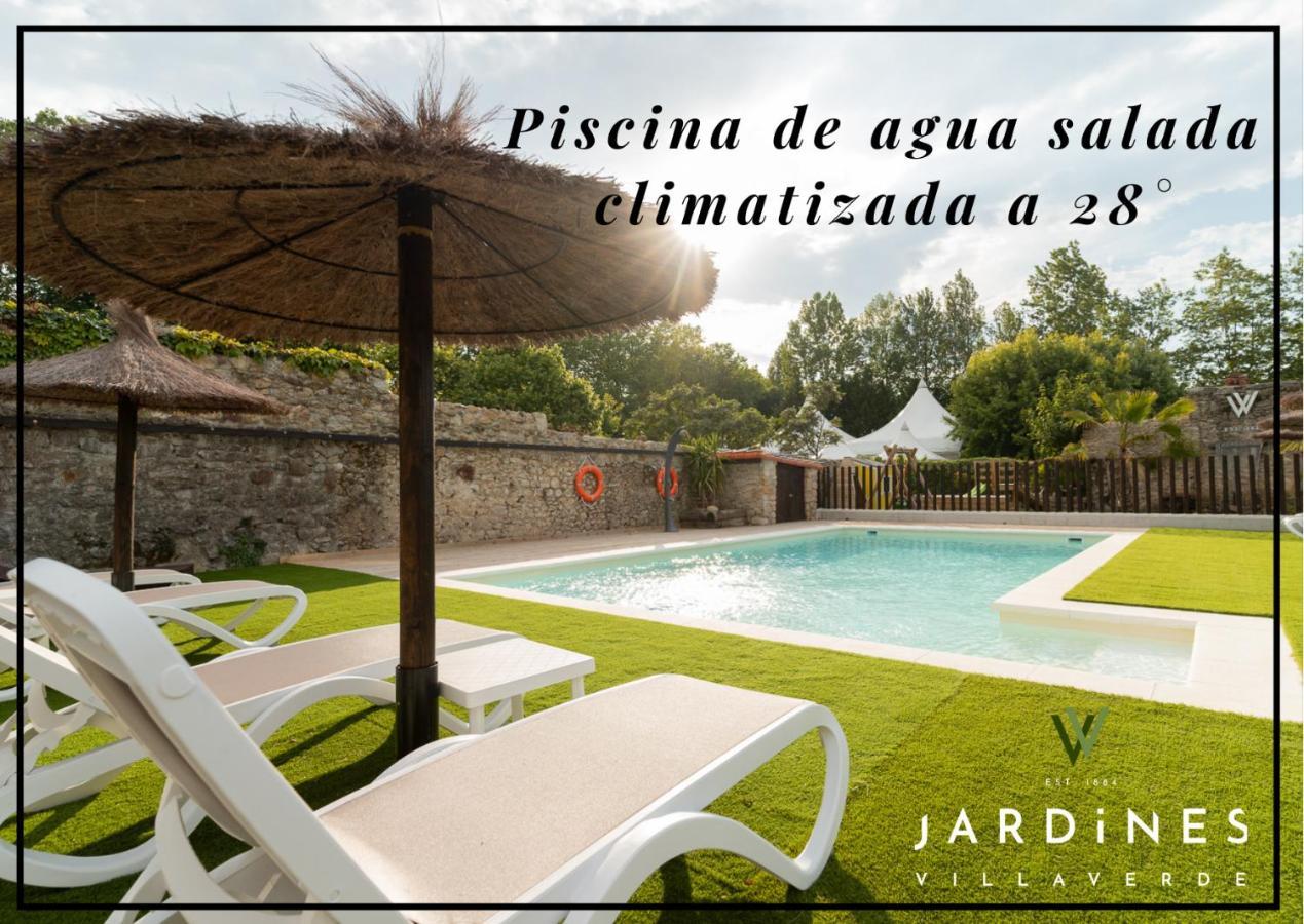 Jardines Villaverde Villaverde de Pontones Kültér fotó